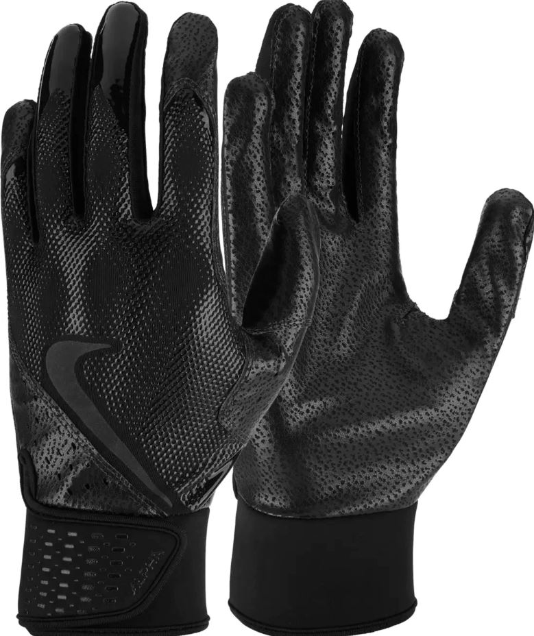 Nike Alpha Batt. Handschuhe Schwarz/Schwarz/Schwarz