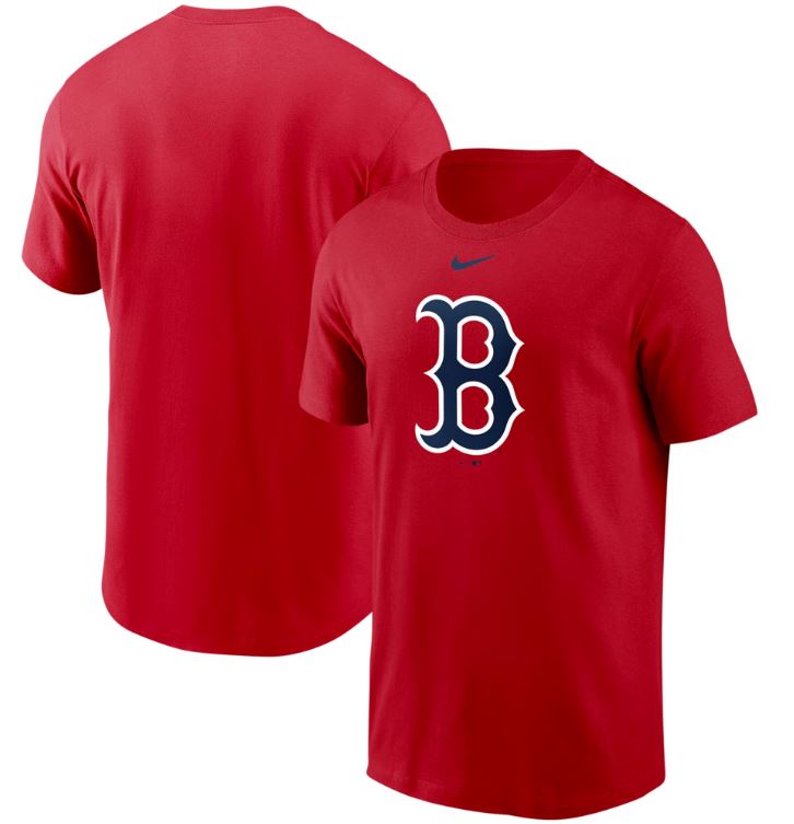 Nike Large Logo Red Sox  T-Shirt
