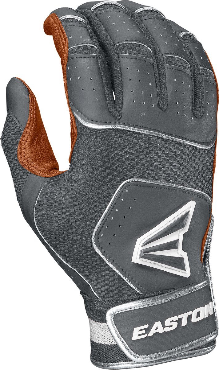 Easton Walk Off NX Batting Handschuhe Karamell/grau