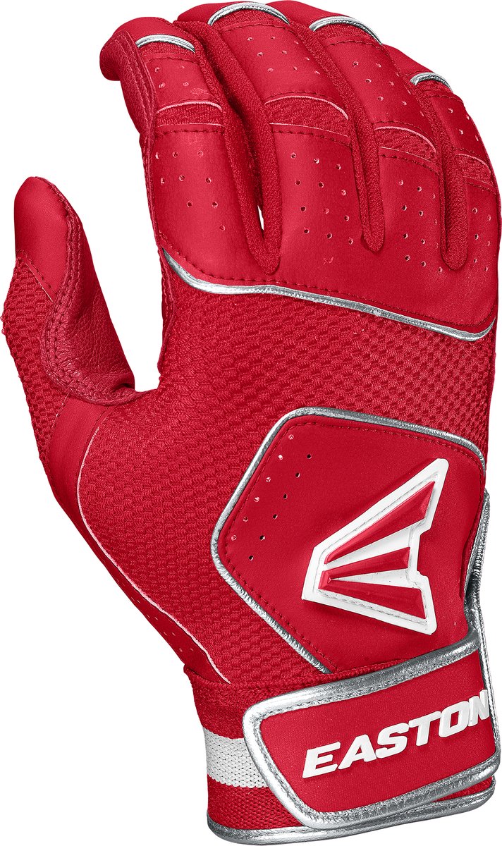 Easton Walk Off NX Batting Handschuhe rot