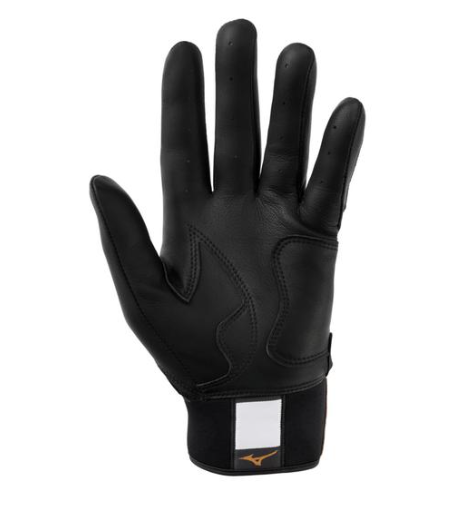 Guantes de bateo Mizuno Pro Select Negro/Marrón