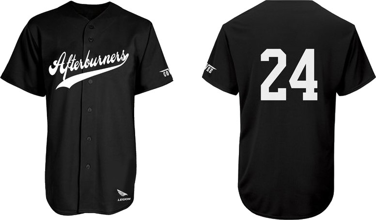 Afterburners Trikot: Baseball