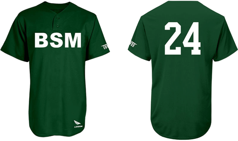 Maglia BSM, 2 bottoni: Maglia Flatback
