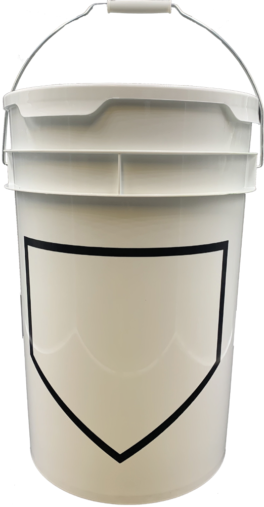 Covee Ball Bucket: White