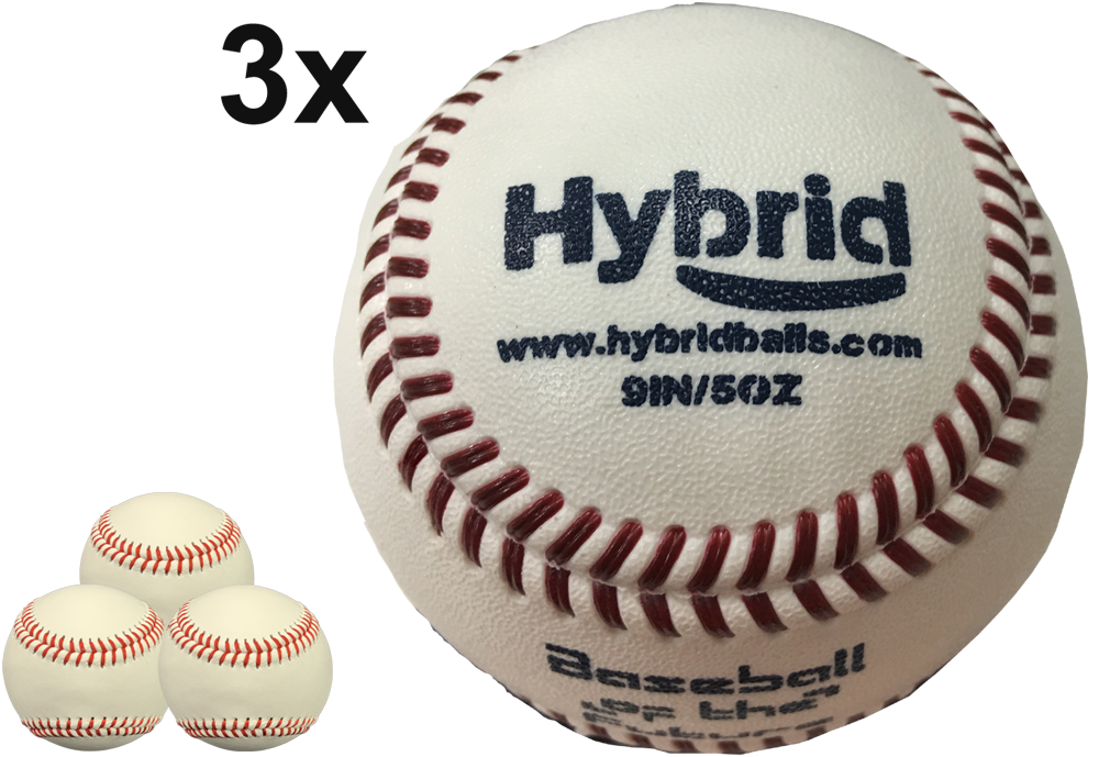 Hybrid Honkbal (3-Pack)