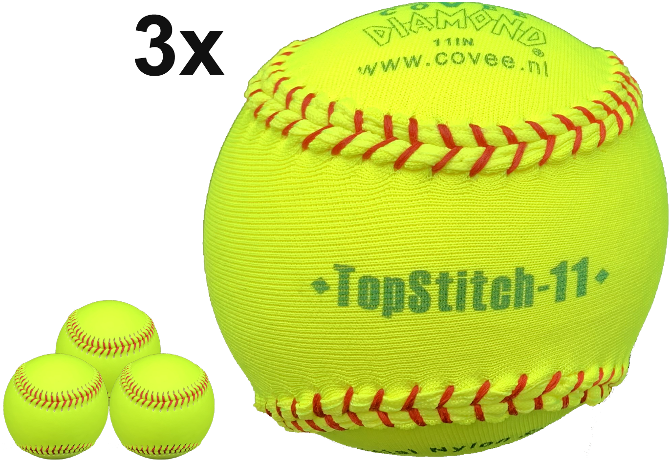 Covee/Diamond TopStitch-11 (3-Pack)