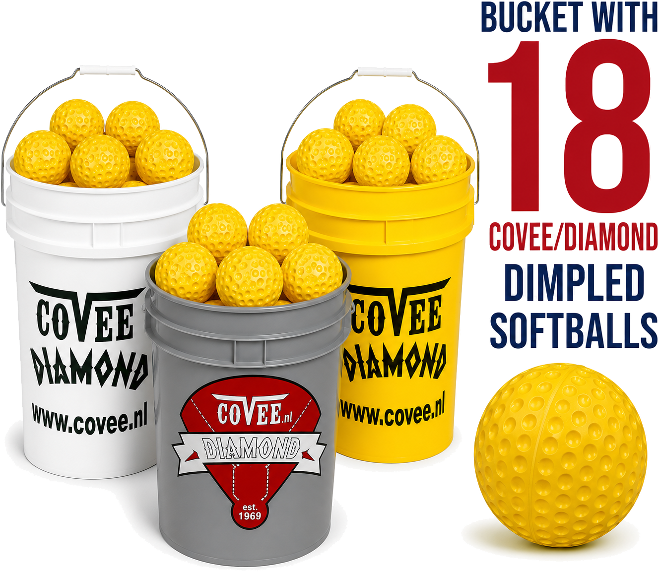 Covee/Diamond CD-Dimple-12 (Bucket/18)