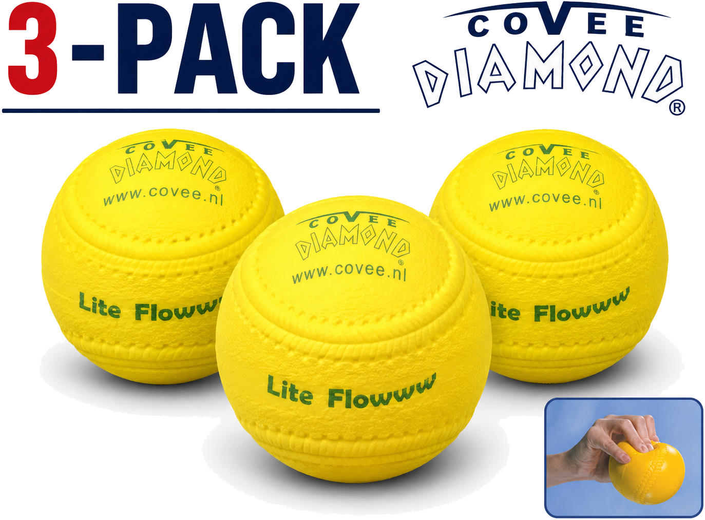 Hohlkehle/Diamant LiteFlow-9 (3er-Pack)