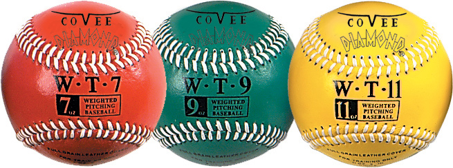 Weighted Baseballs Set (3)