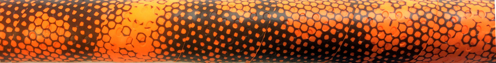 Cinta Bat Candt de empuñadura de bate 1,2 mm: Orange Sundae