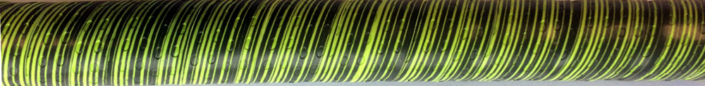 Fledermaus Candy Grip 0,6mm: Gelber Twister