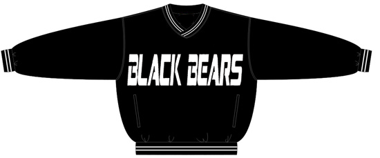 Black Bears PolyMicro Pullover Jacket