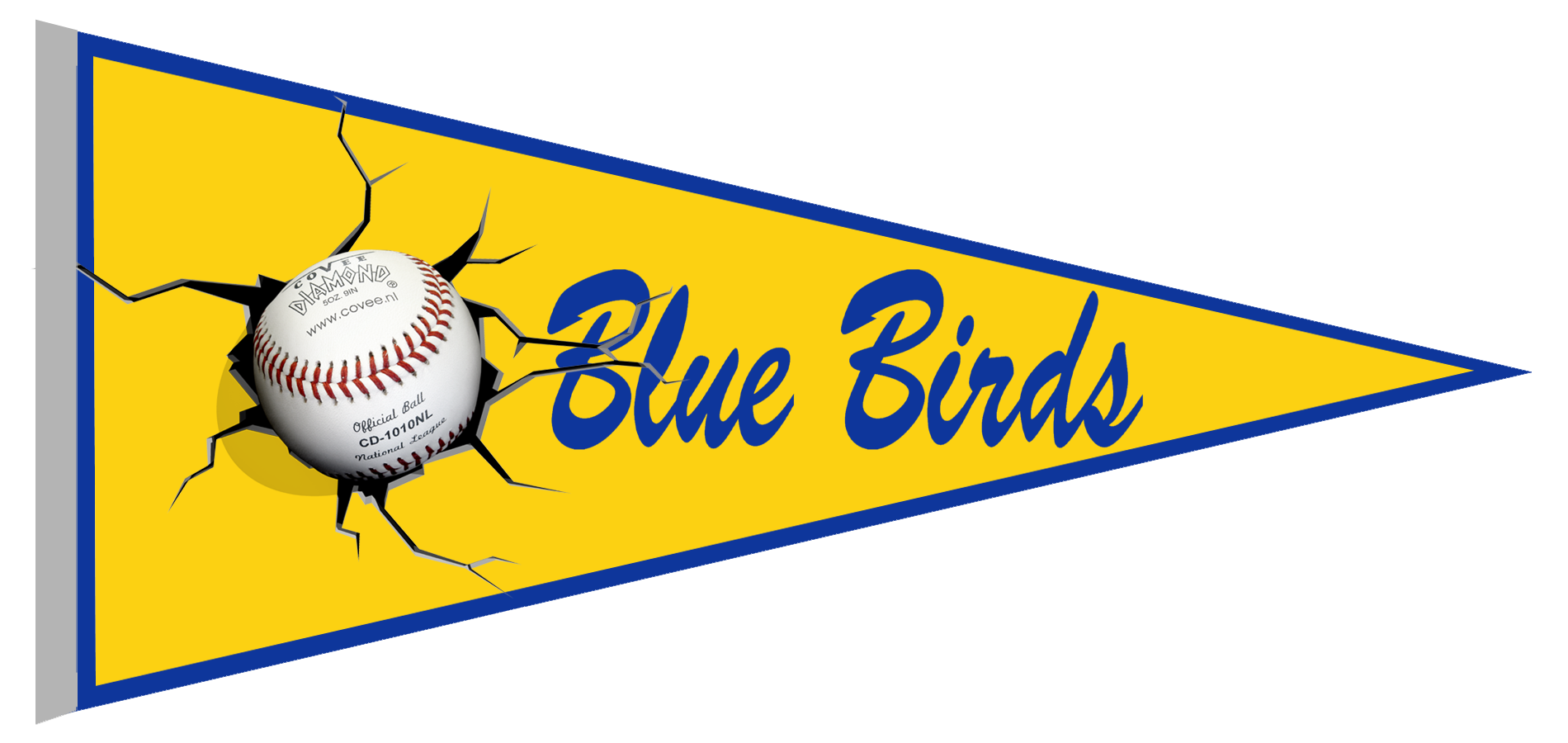 Blue Birds Wimpel