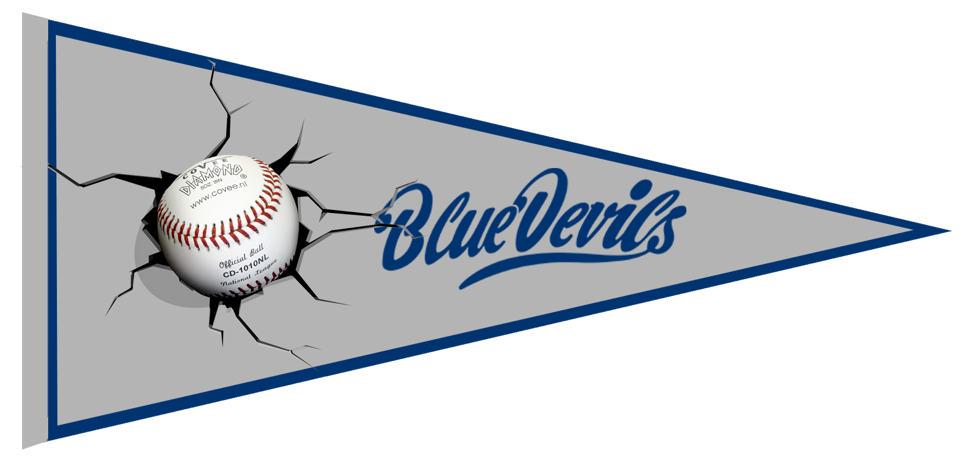Blue Devils Wimpel
