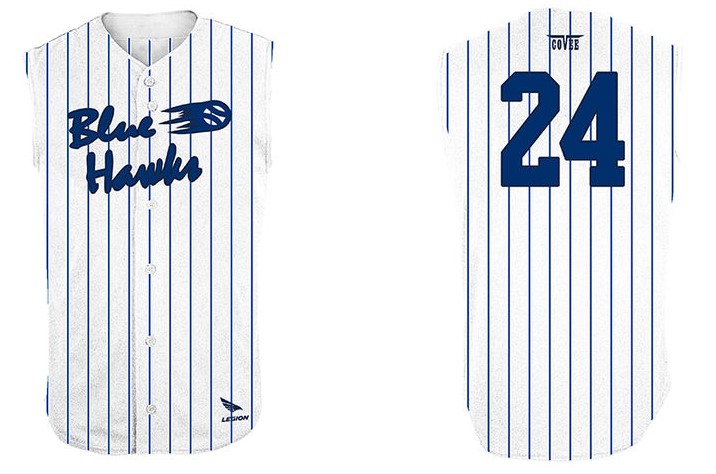 Blue Hawks Jersey Softball