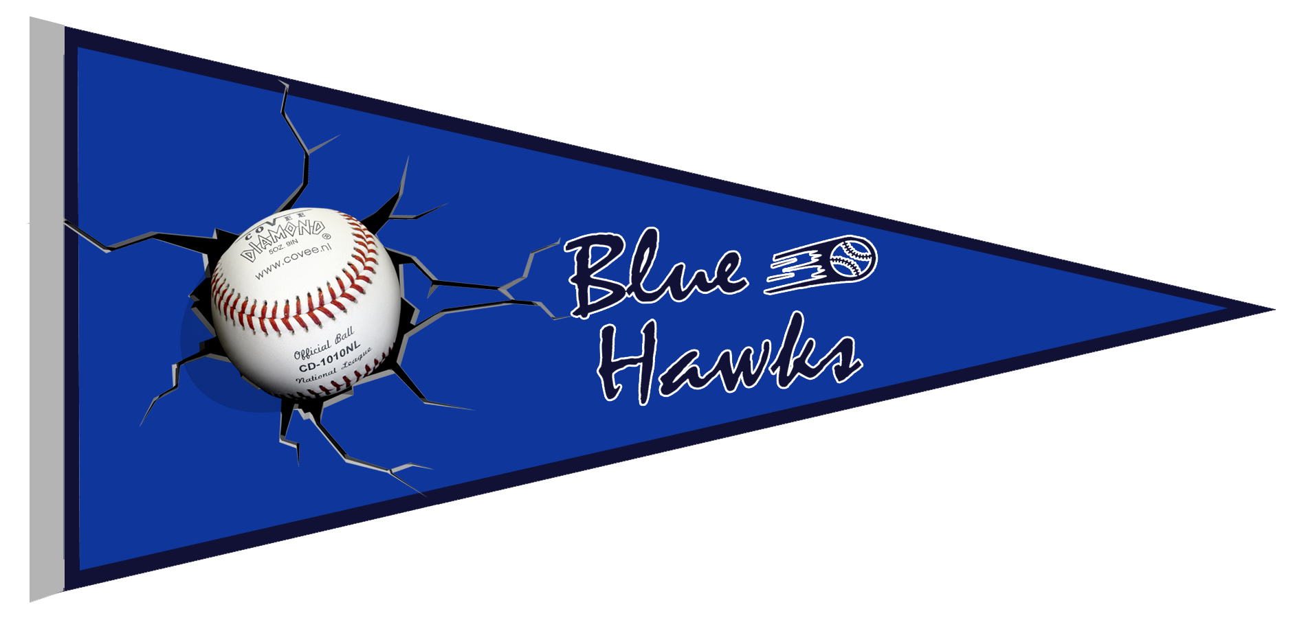 Pennant degli Blue Hawks