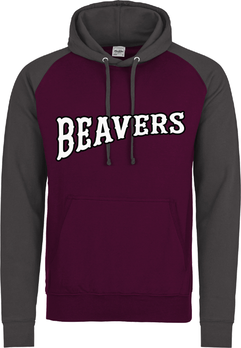 Sudadera con capucha en contraste Broxtowe Beavers