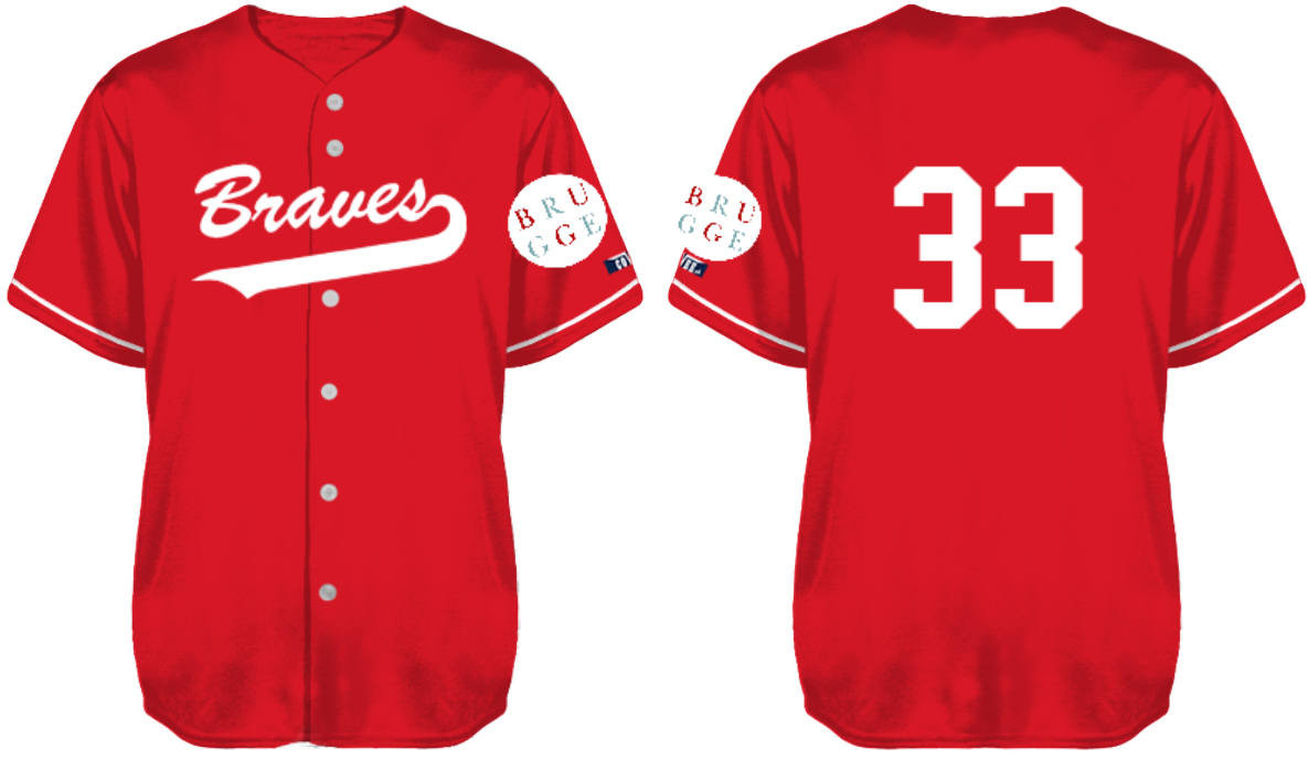 Brügge Braves Trikot: Flatback-Mesh