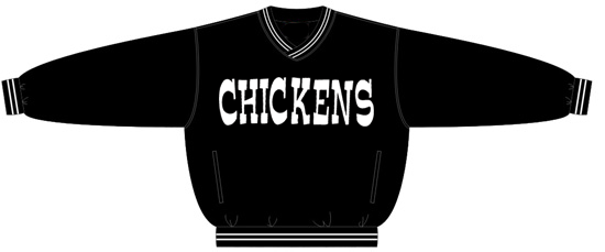 Jumpin' Chickens PolyMicro Pullover Jacket