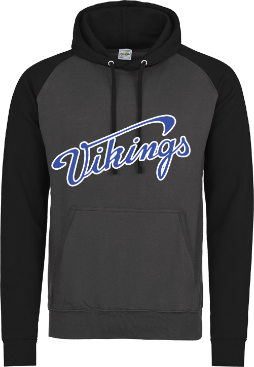 Felpa con cappuccio a contrasto Chalon Vikings