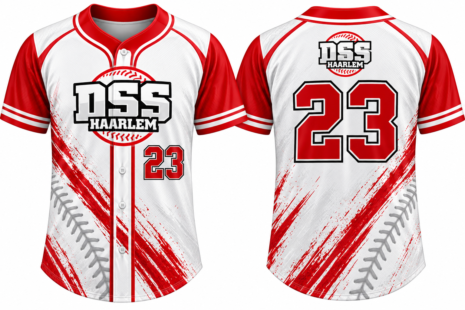 DSS Haarlem Alternate Jersey, Flatback Mesh