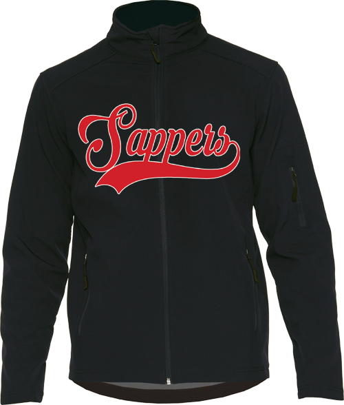 Dudelange Rot Sappers Softshell Jacke