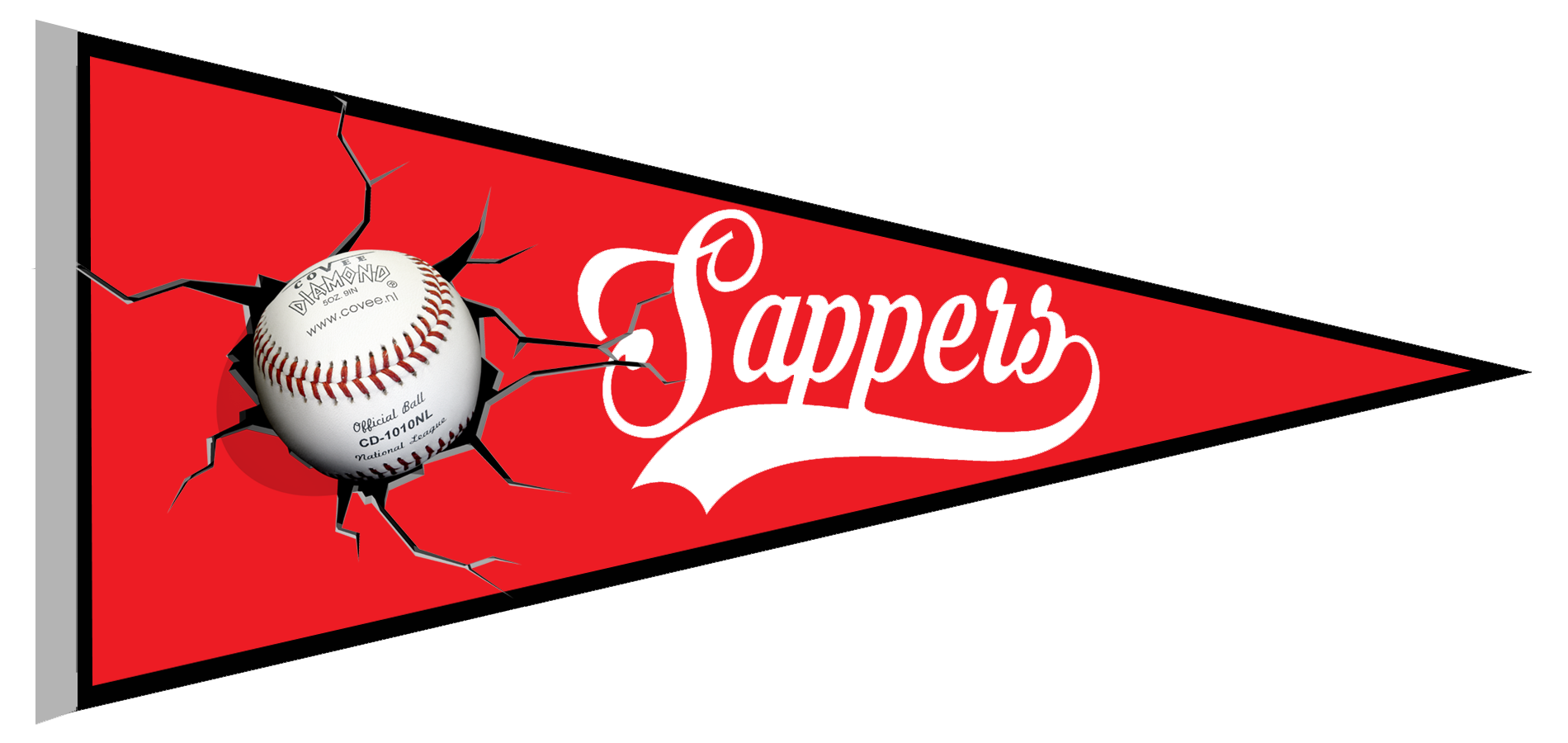 Banderin Dudelange Red Sappers