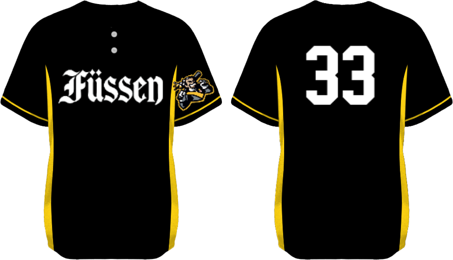 Füssen Bavarians Shirt, Flatback Mesh