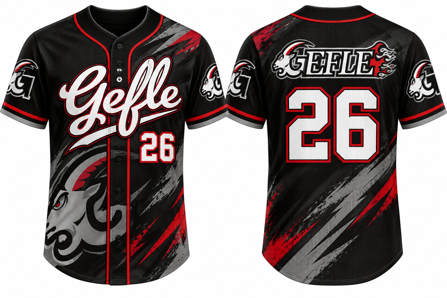 Gefle Alternate Jersey, Flatback Mesh
