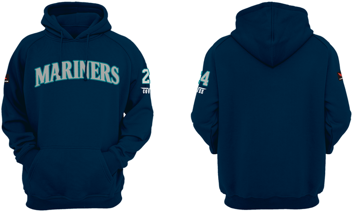 Felpa con cappuccio Greystone Mariners