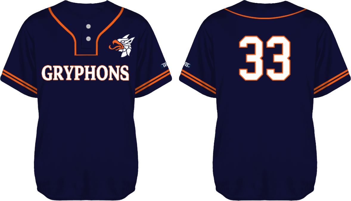 Gryphons Trikot 2023 Frauen, Flachrücken Netz