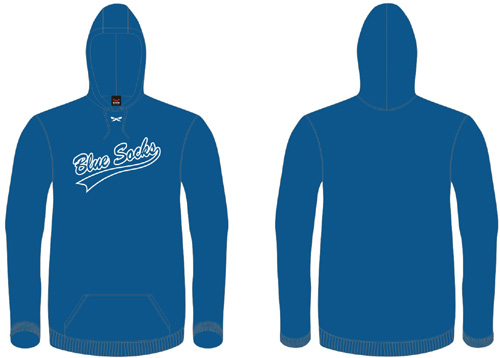 Blue Socks Hoodie