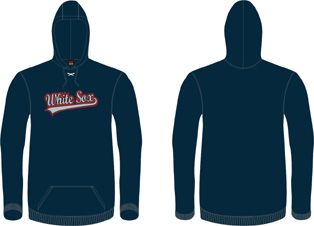 Felpa con cappuccio Limburg White Sox