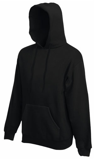 Sudadera con capucha negro