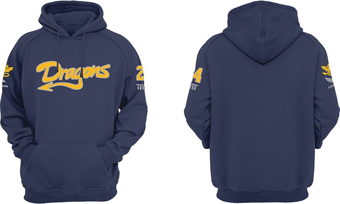 Houten Dragons Kapuzenpulli