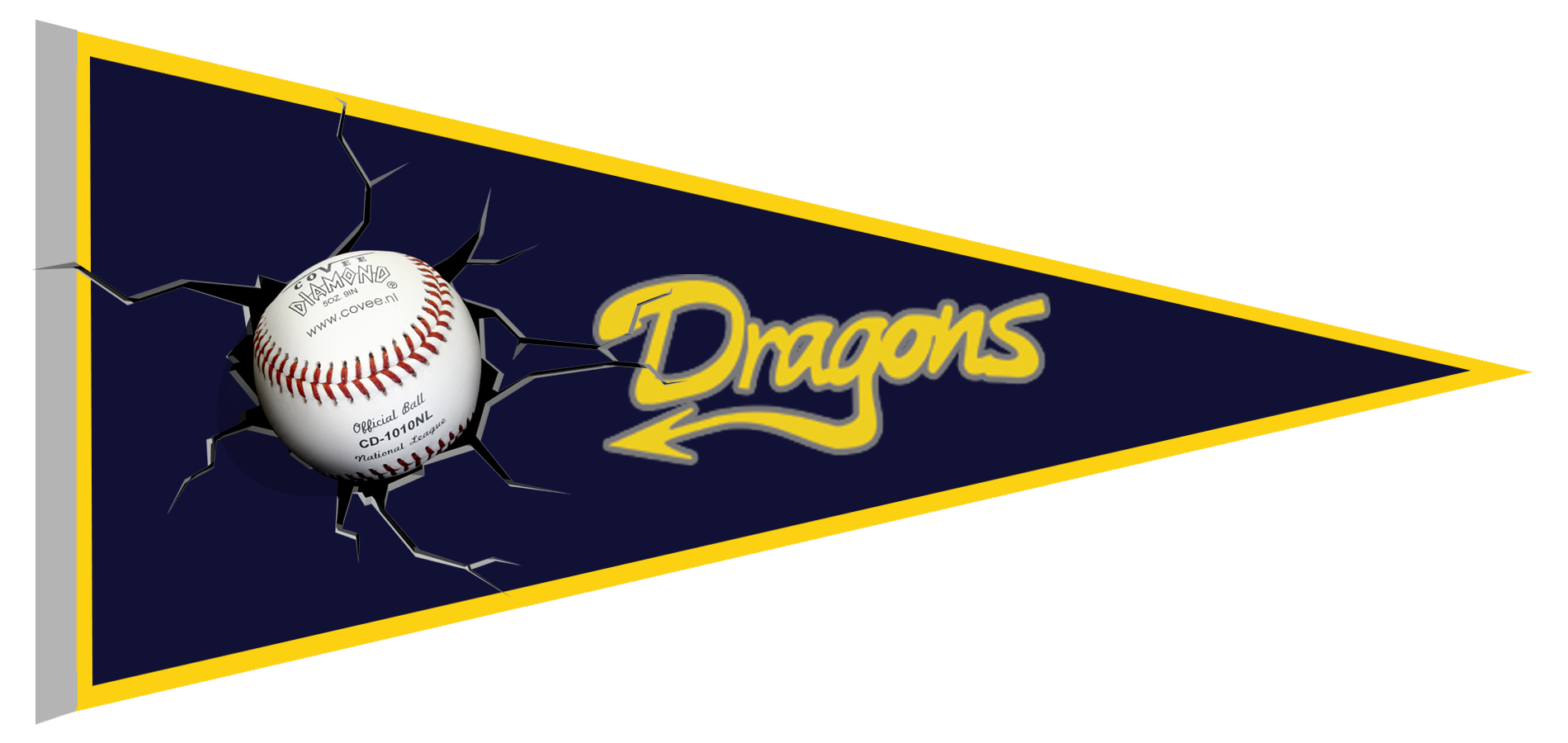 Houten Dragons Pennant