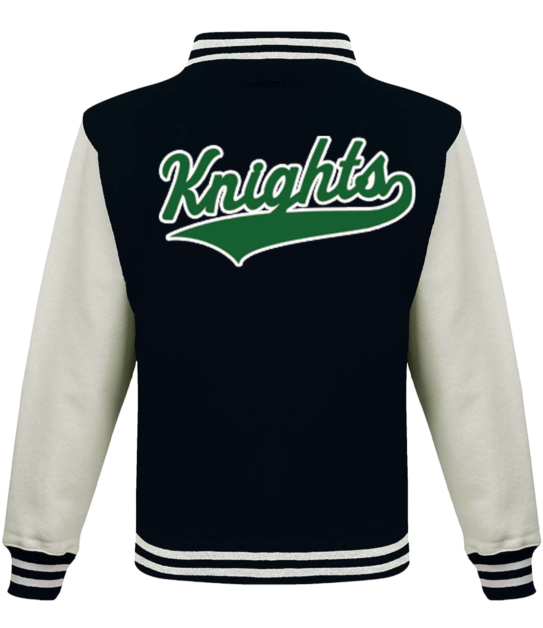 Knights Varsity Jacket mit Logo auf dem Rücken