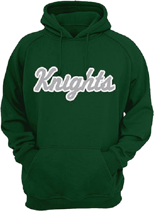Freiburg Knights Hoodie: Groen