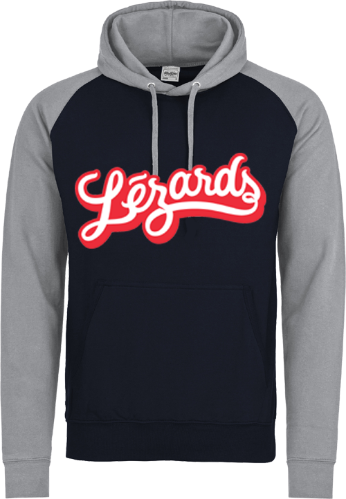 Loire Lézards Kontrast-Kapuzenpullover