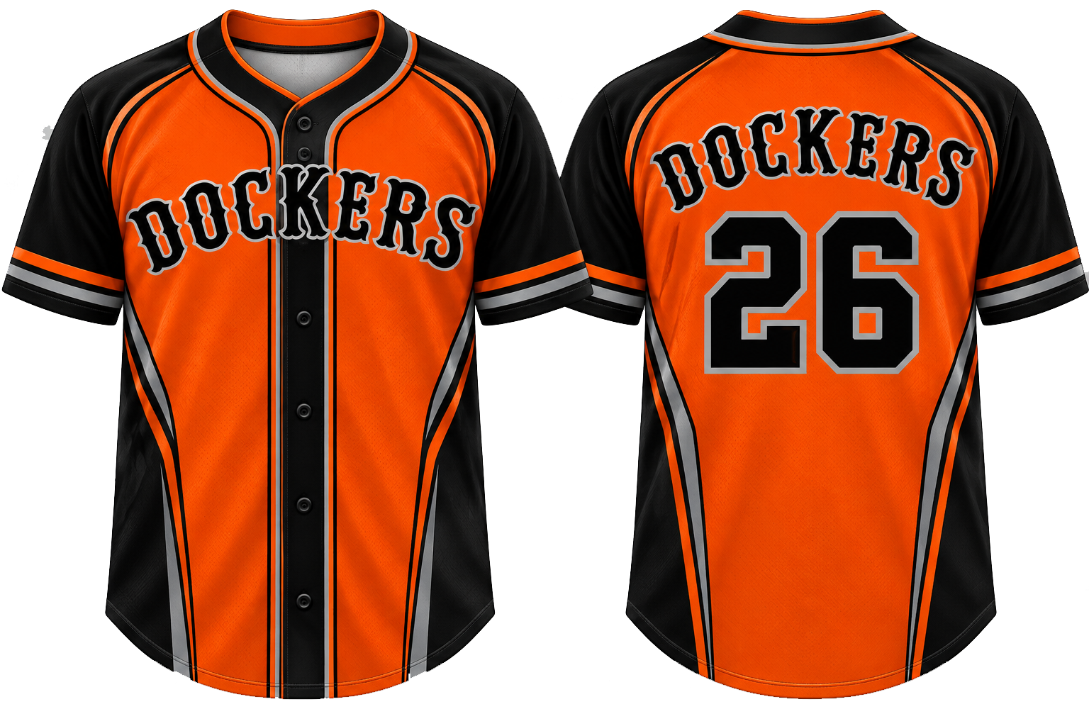 Antwerp Dockers Alternate Jersey, Flatback Mesh