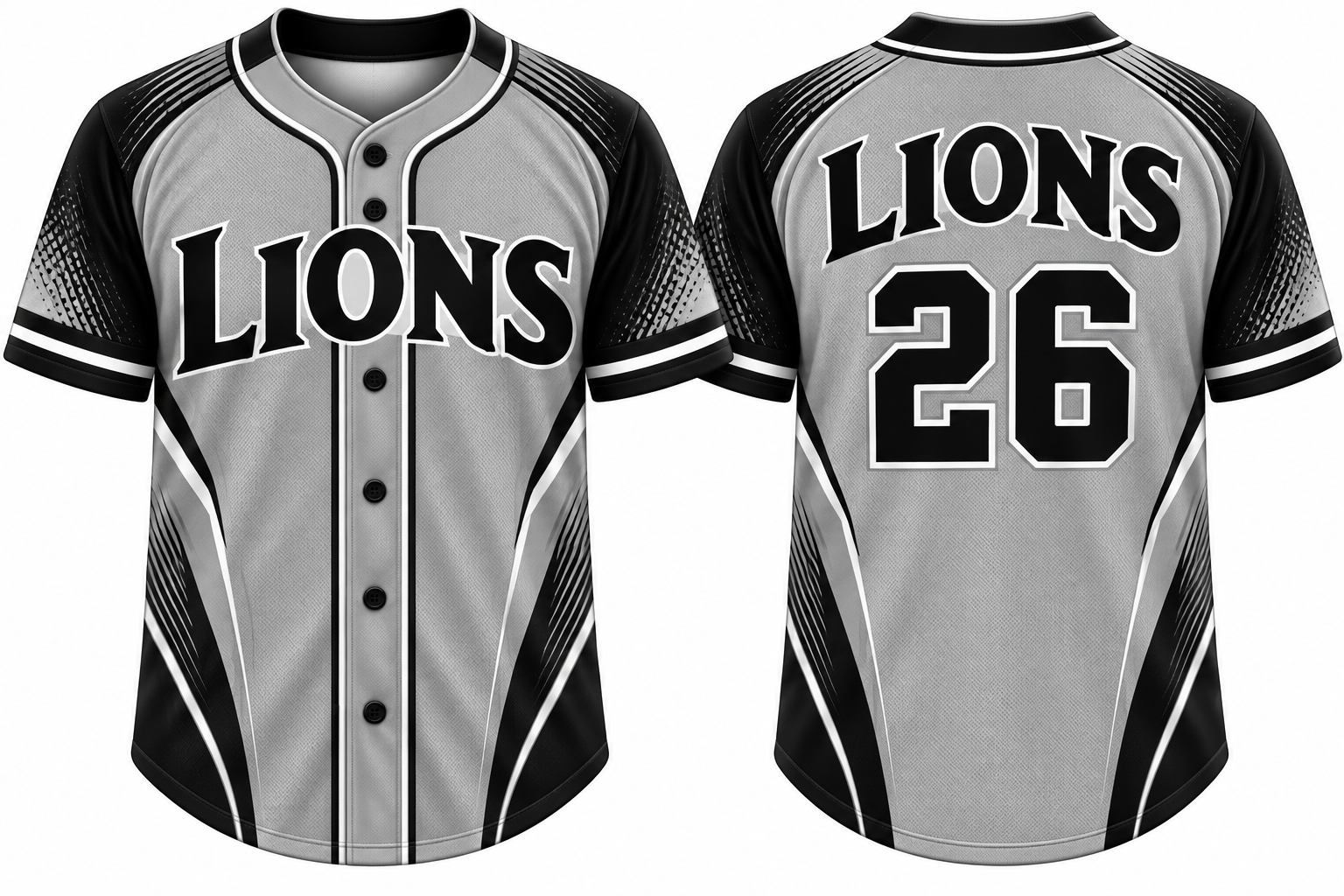 Beveren Lions Alternate Jersey, Flatback Mesh