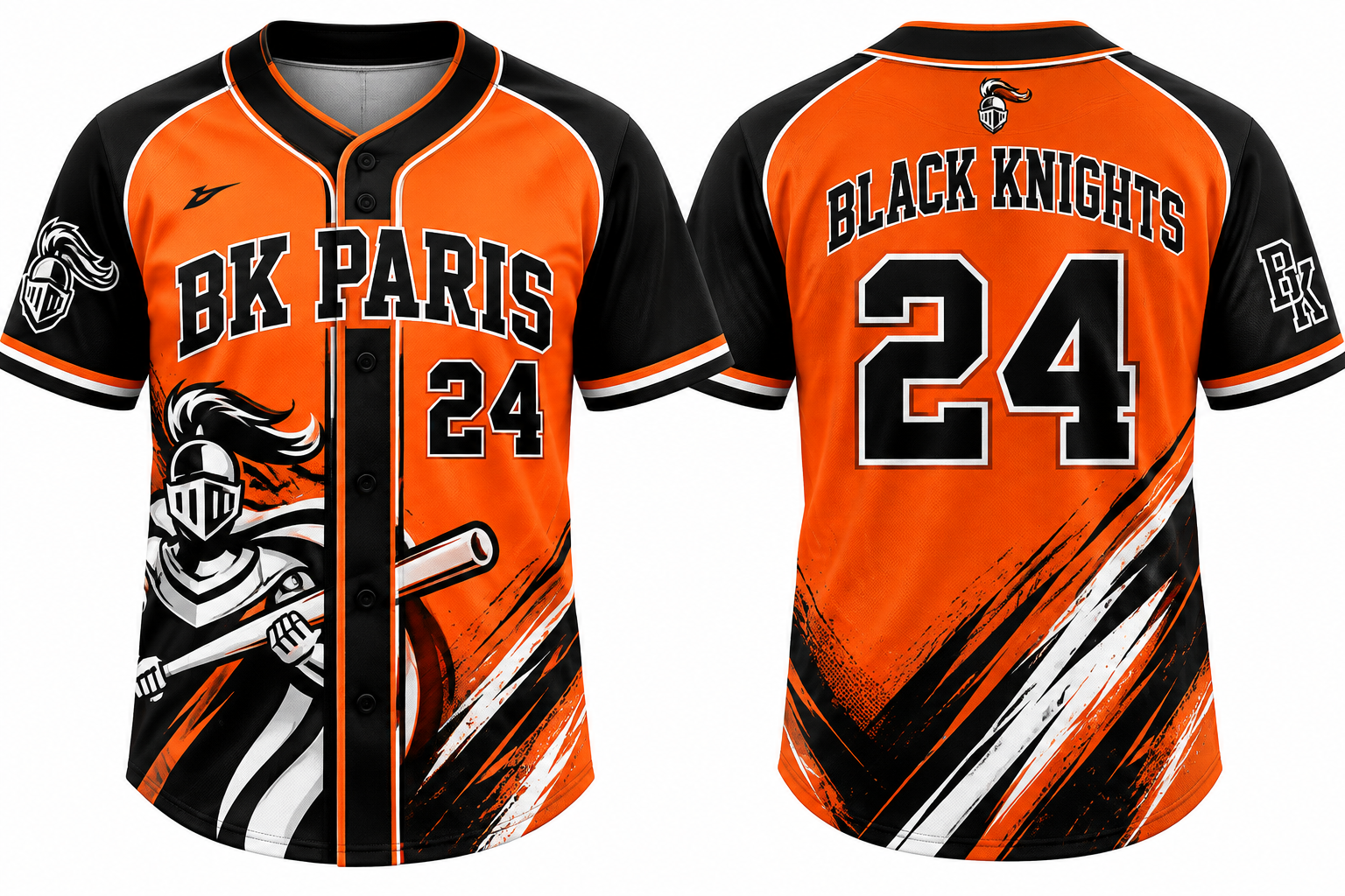BK Paris Alternate Jersey, Flatback Mesh