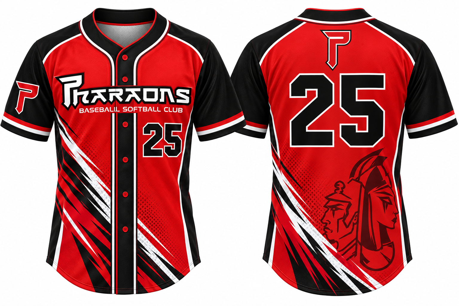 Evry Pharaons Alternate Jersey, Flatback Mesh