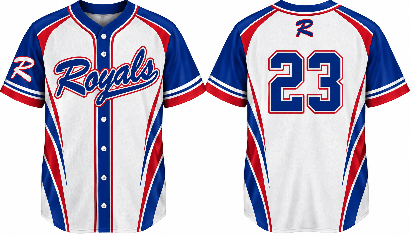 Gammertingen Royals Alternate Jersey, Flatback Mesh