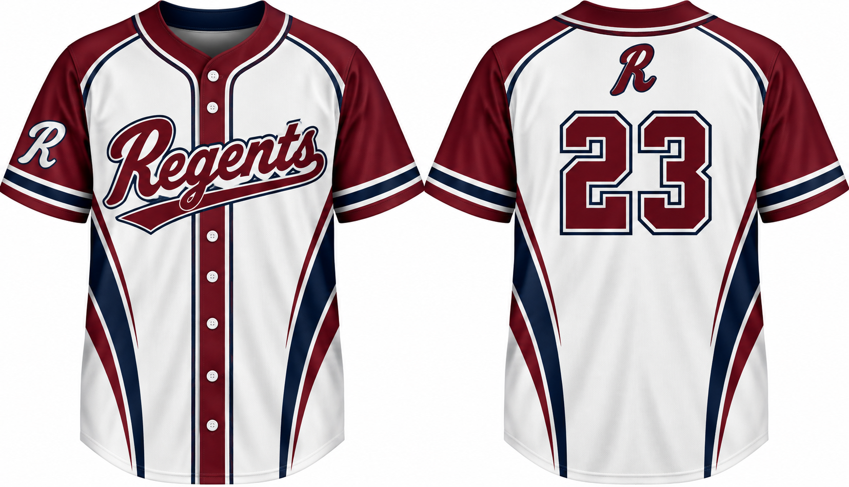 Hannover Regents  Alternate Jersey, Flatback Mesh