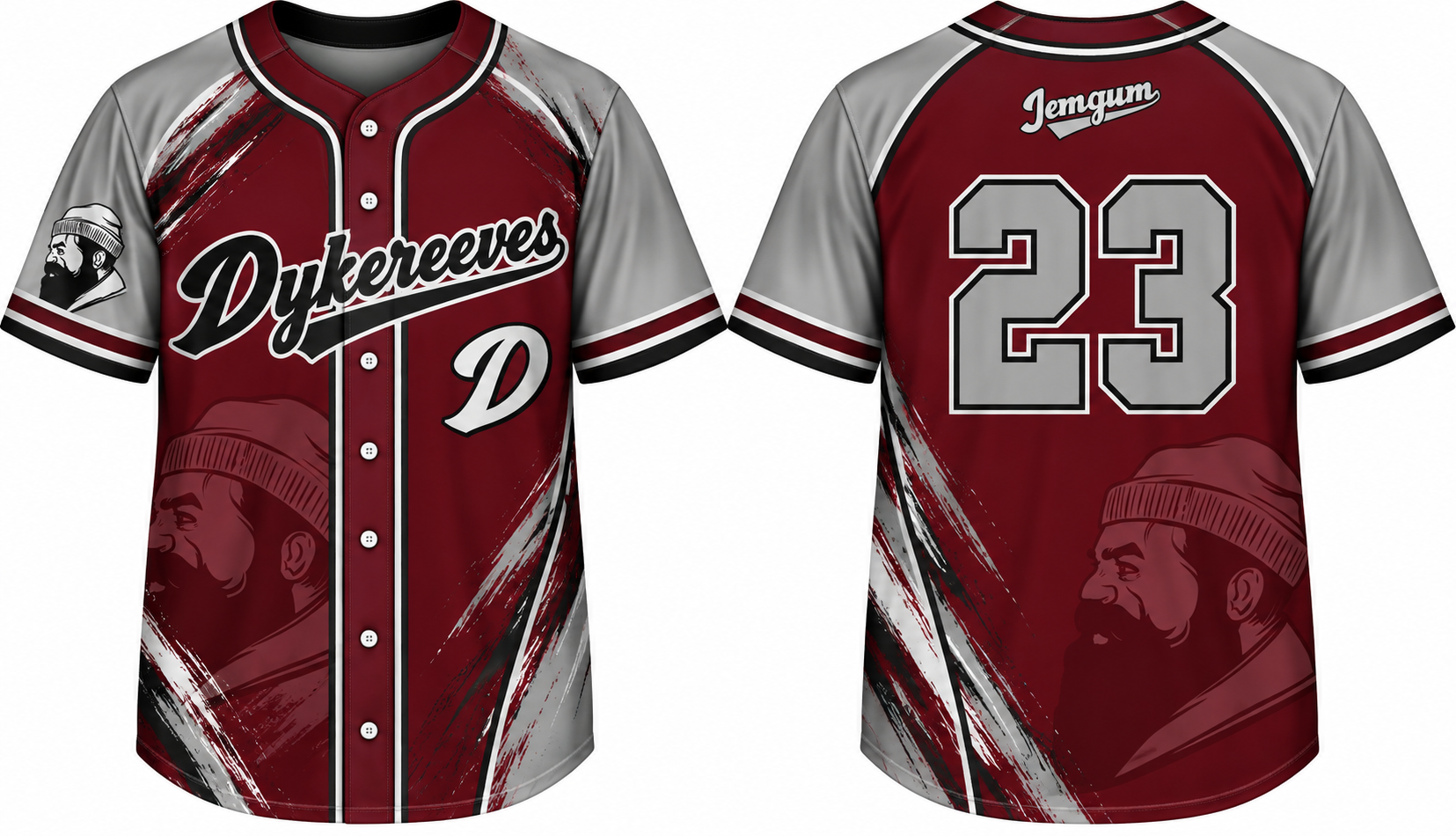 Jemgum Alternate Jersey, Flatback Mesh