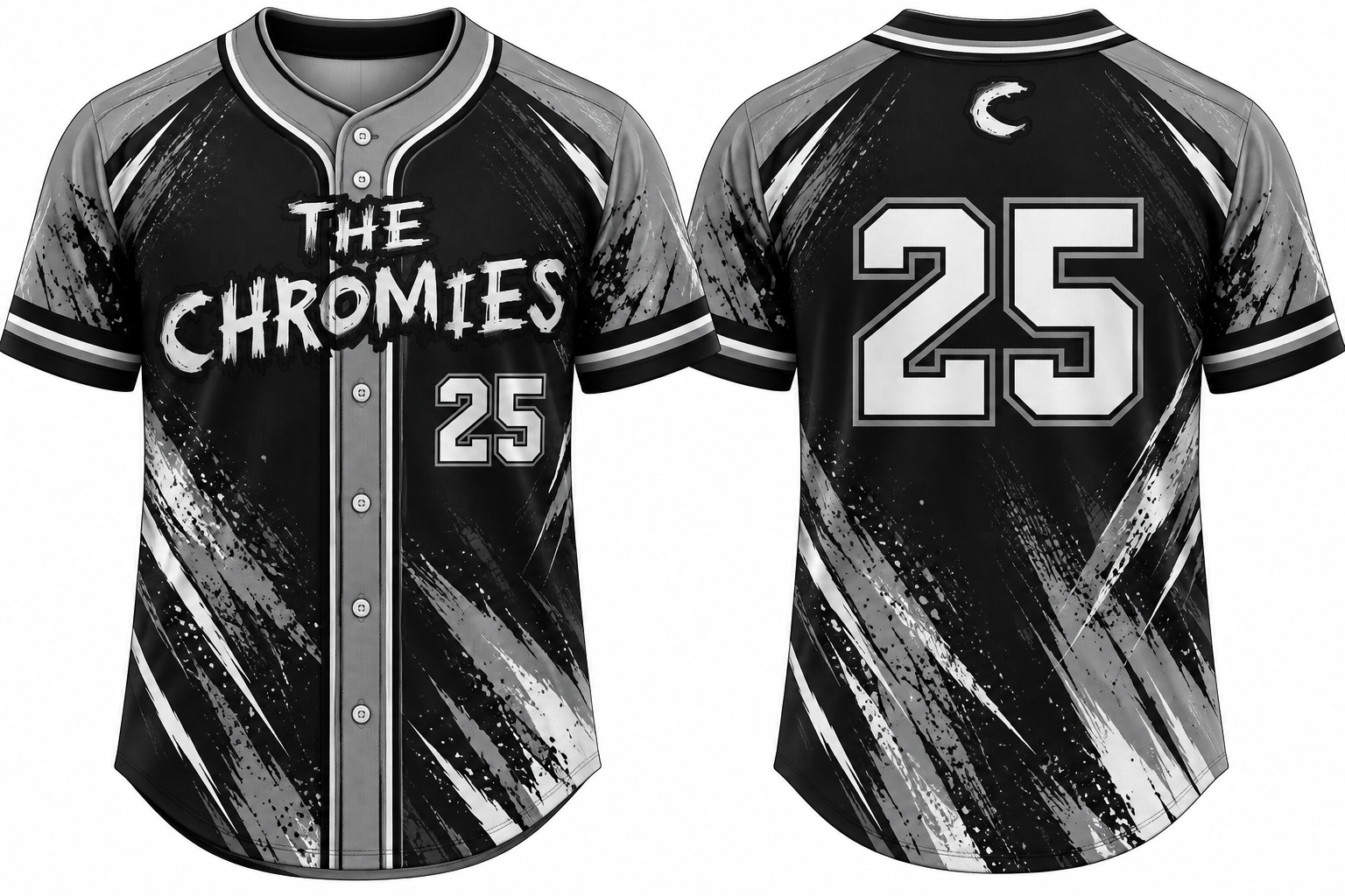 London Chromies Alternate Jersey, Flatback Mesh