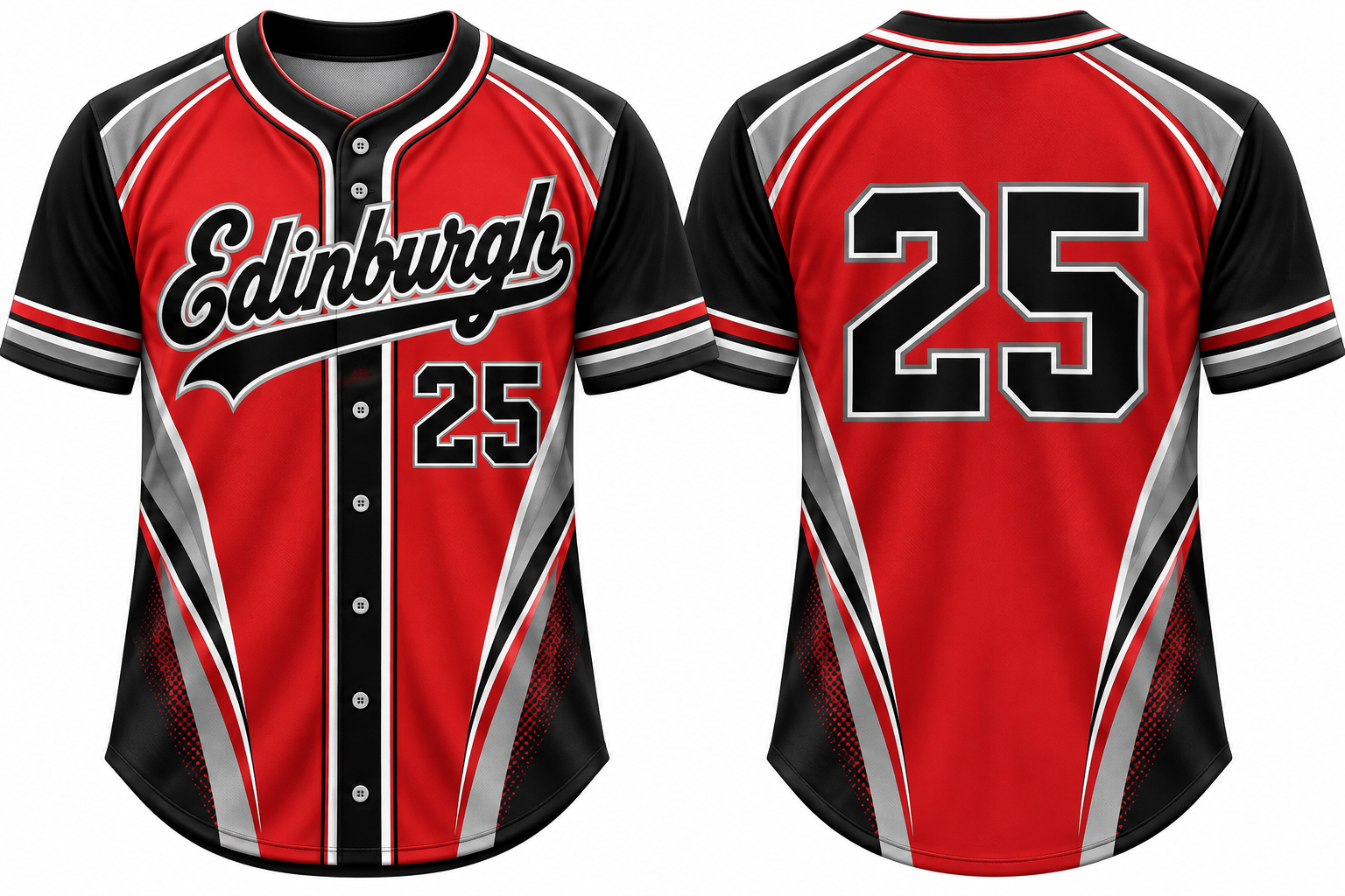 Edinburgh Alternate Jersey, Flatback Mesh