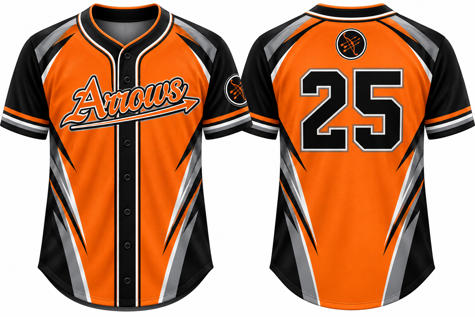 Essex Arrows Alternate Jersey, Flatback Mesh