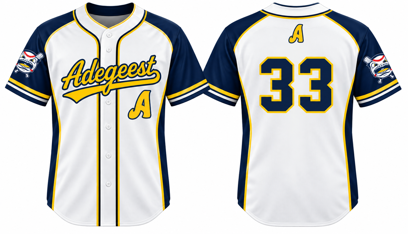 Adegeest Alternate Jersey, Flatback Mesh